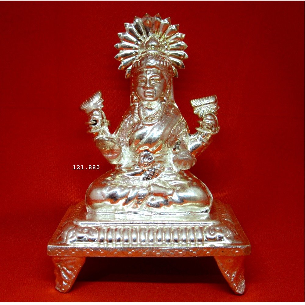 SIlver Shree Lakshmiji Murti(Statue) MRT-