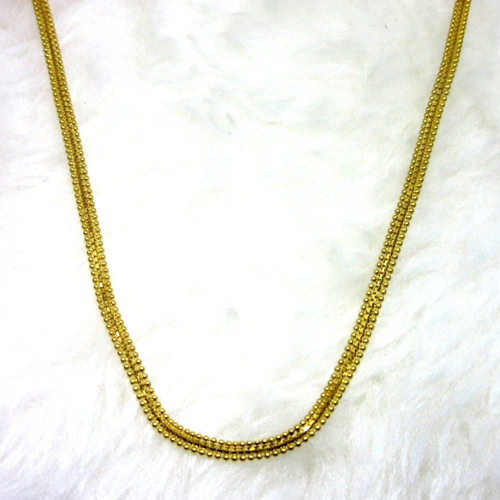 Gold Box Rava Chain