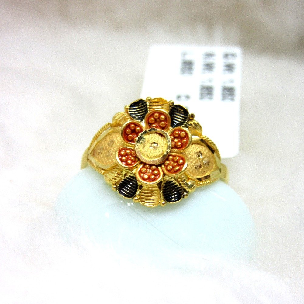 Gold Designer Ladies Ring