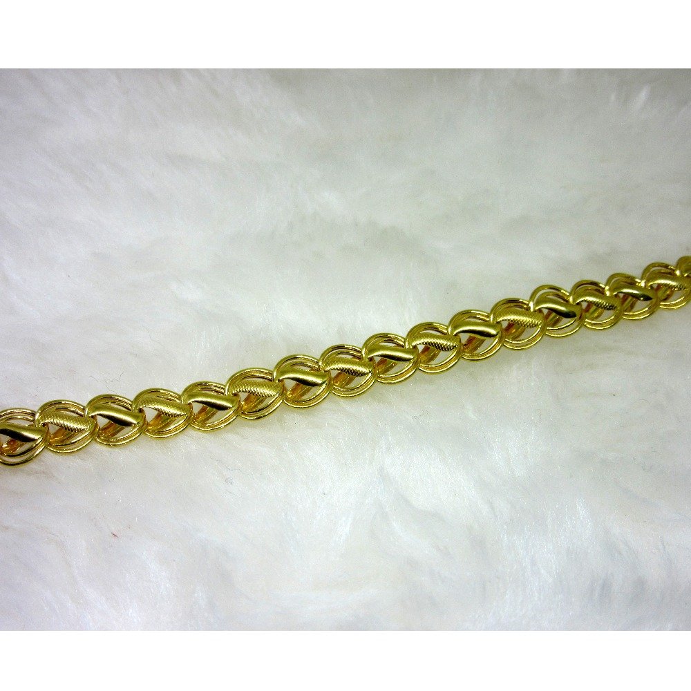 Gold Light Weight Gents Bracelet