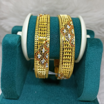 916 Gold Culcutti Design Bangle by 