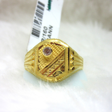 Gold Classic Gents Ring by 