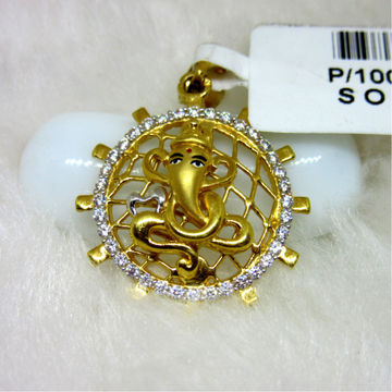 Lord Ganesha Pendent Hallmark 916 by 