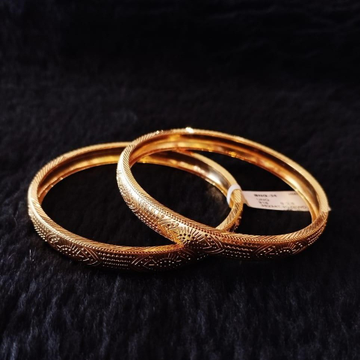 916 Gold Kanas Bangles by 