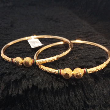 916 Gold Manipuri Bangles by 