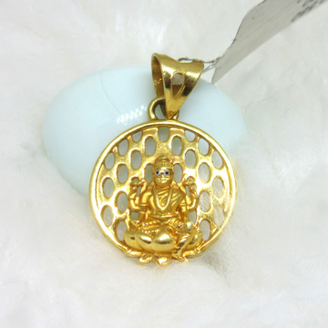 Laxmiji pendent with round shape design by 