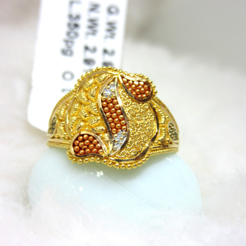 Gold Designer Culcutti Ladies Ring by 