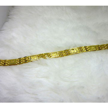 Gold dailywear gents bracelet by 