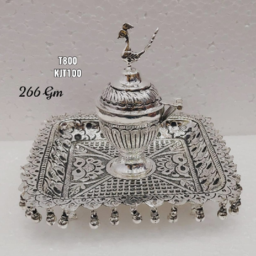 SILVER SQUAR SHAPED MODERN KANKAVATI by 