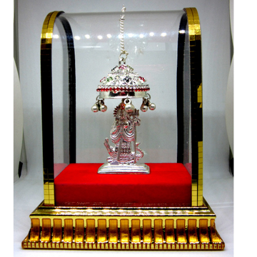 Silver Aai Shri Khodiyar Maa Statue with Chattar by 