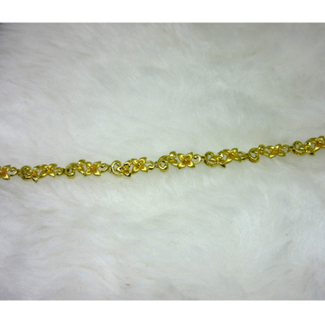 22K Gold Bracelet for Teenagers & Women With Cz - Extra Small Size -  235-GBR2588 in 7.100 Grams