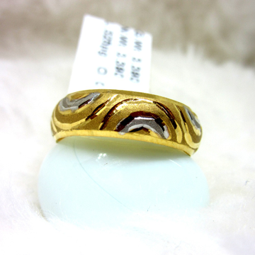 Gold Designer Karda Ring by 