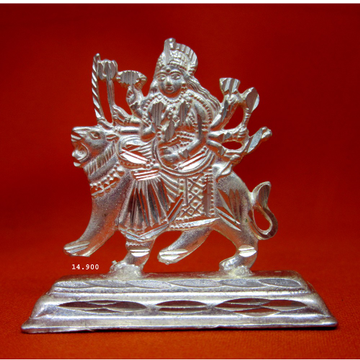 Silver Shree Ambe Maa Statue (Murti) MRT-104 by 