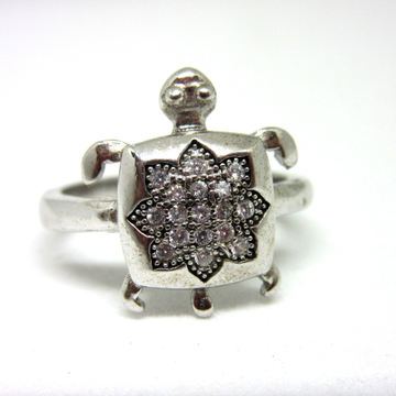 Silver 925 tortoise ring sr925-2 by 