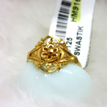 Gold Designer Ladies Ring by 