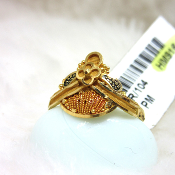 Gold Designer Ladies Ring by 