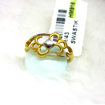 Gold Classic Ledies Ring by 