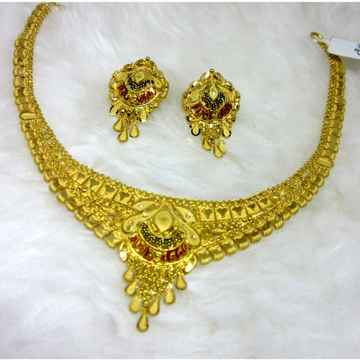 Gold Fancy Semi Culcutti Set by 