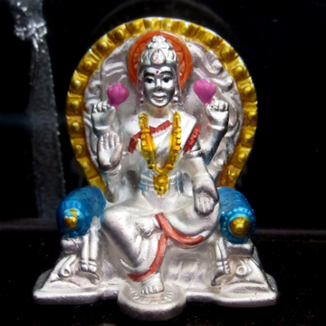 Silver 999 coloful lakshmi maa statue (murti) mrt-... by 
