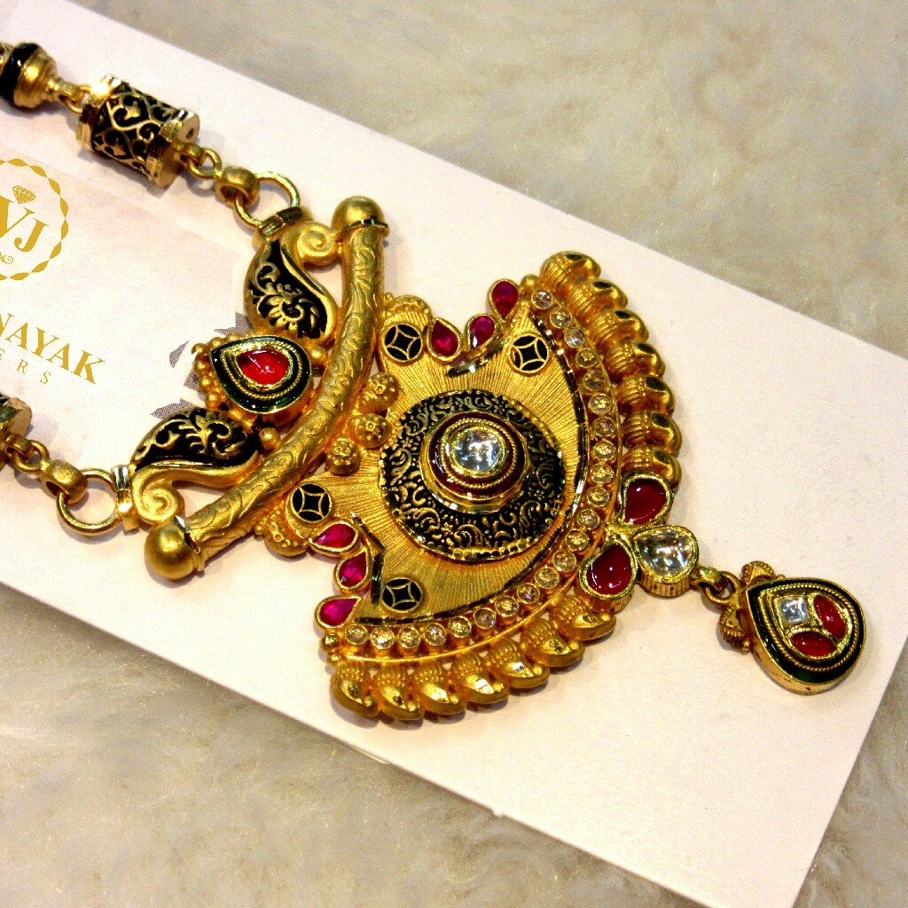 Gold 22k Antique Jadtar Mangalsutra