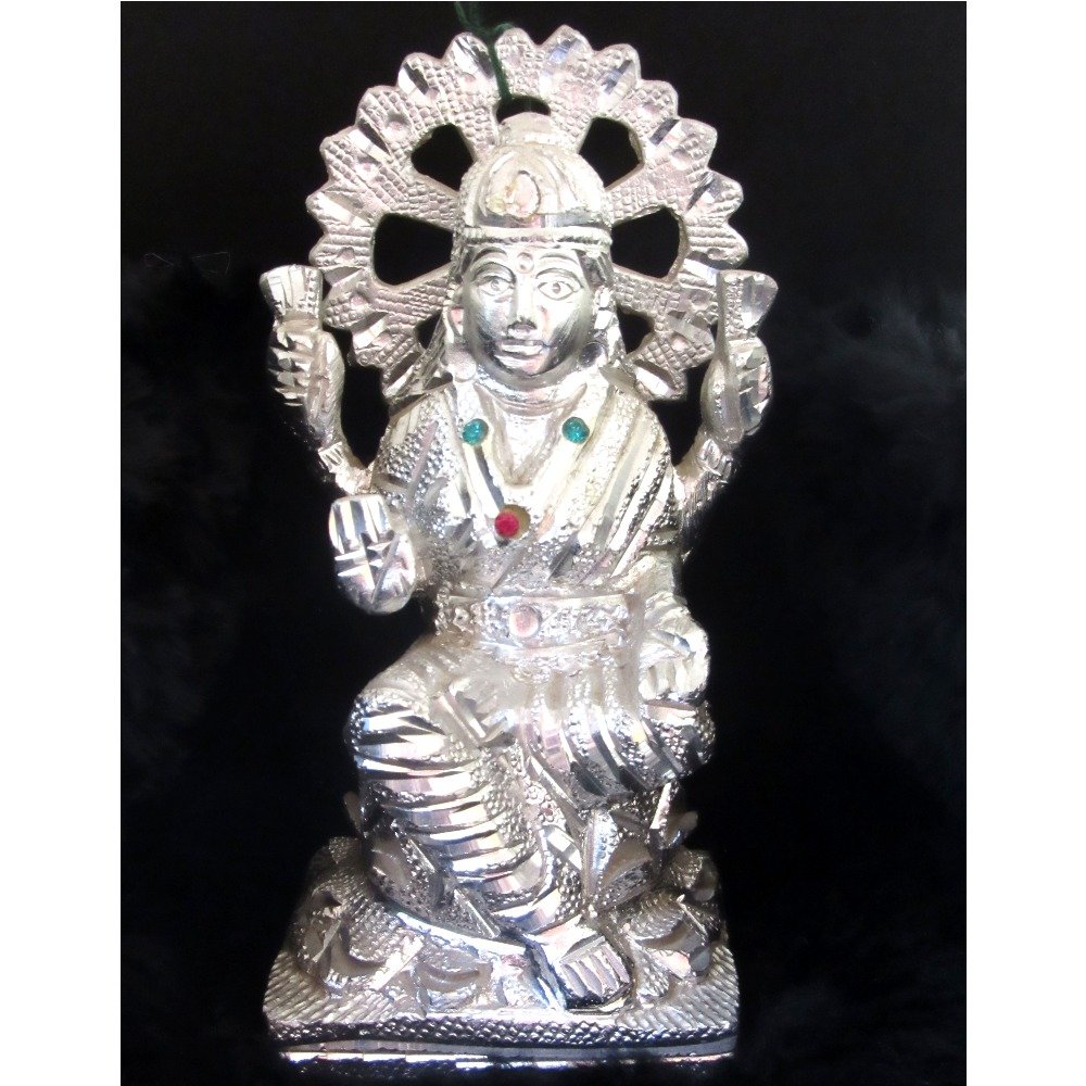 Metal shree laxmi maa statue(murti) washable & unbreakable hdm-3