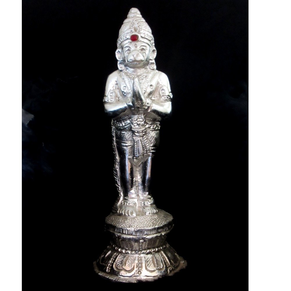 Metal shree hanumanji statue unbreakable & washable hdm-6