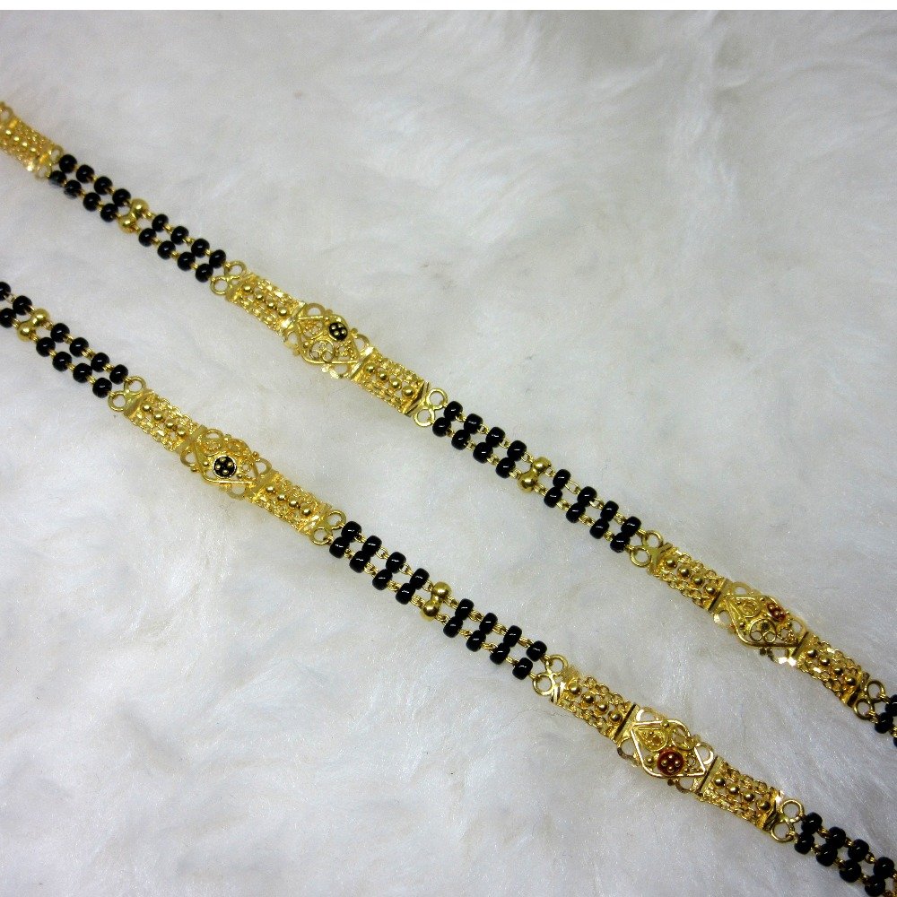 Gold culcutti mangalsutra