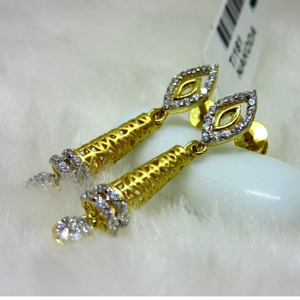 gold hm916 earring