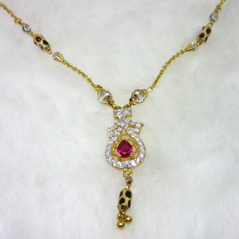 Gold 22k HM916 Necklace Set