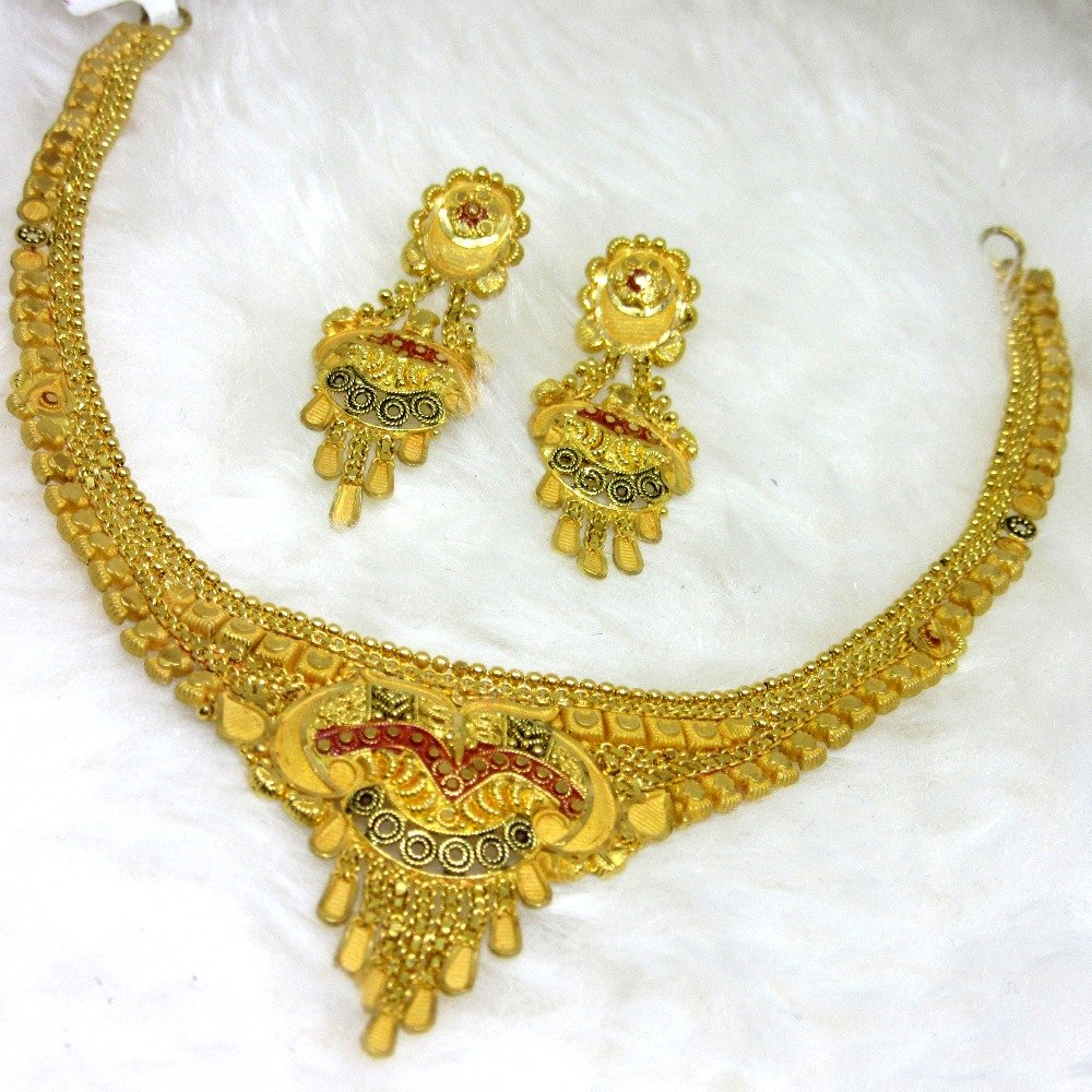 Gold Classic Semi Culcutti Set