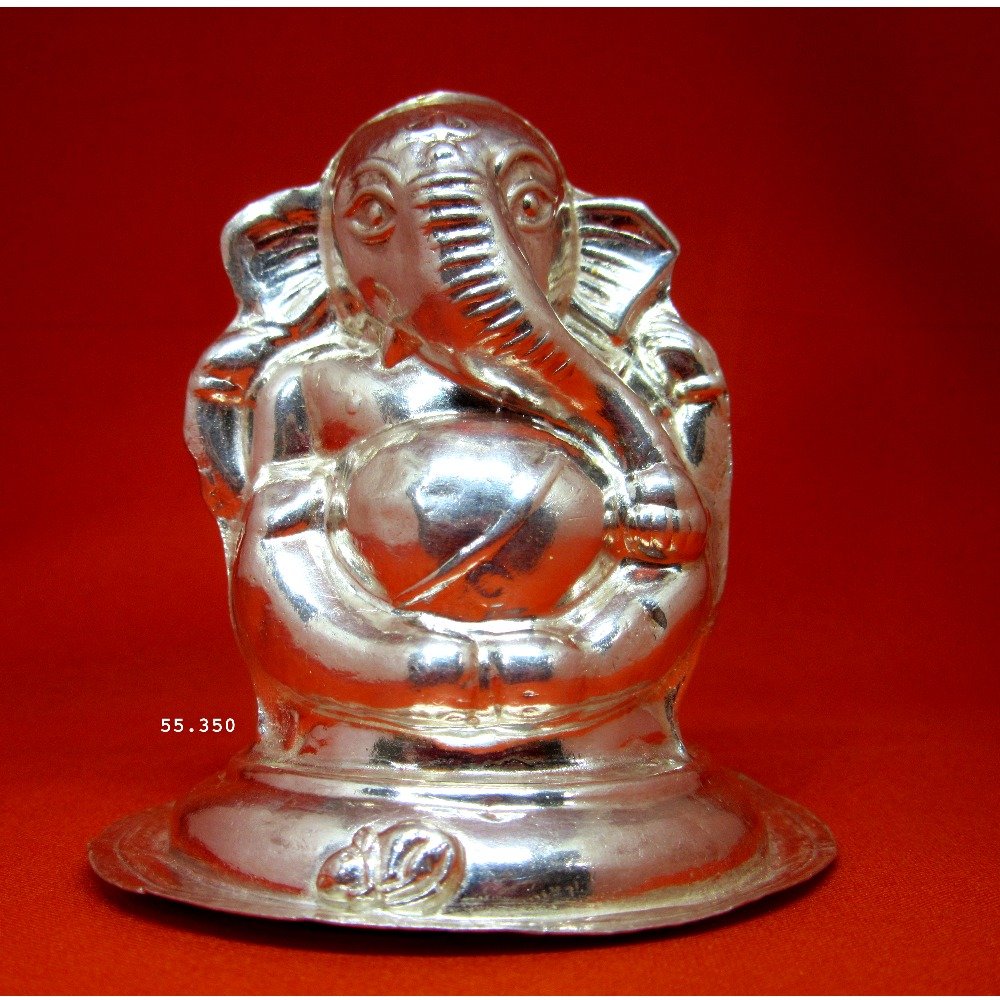 Silver Shree Ganeshji Murti (Statue) MRT-9