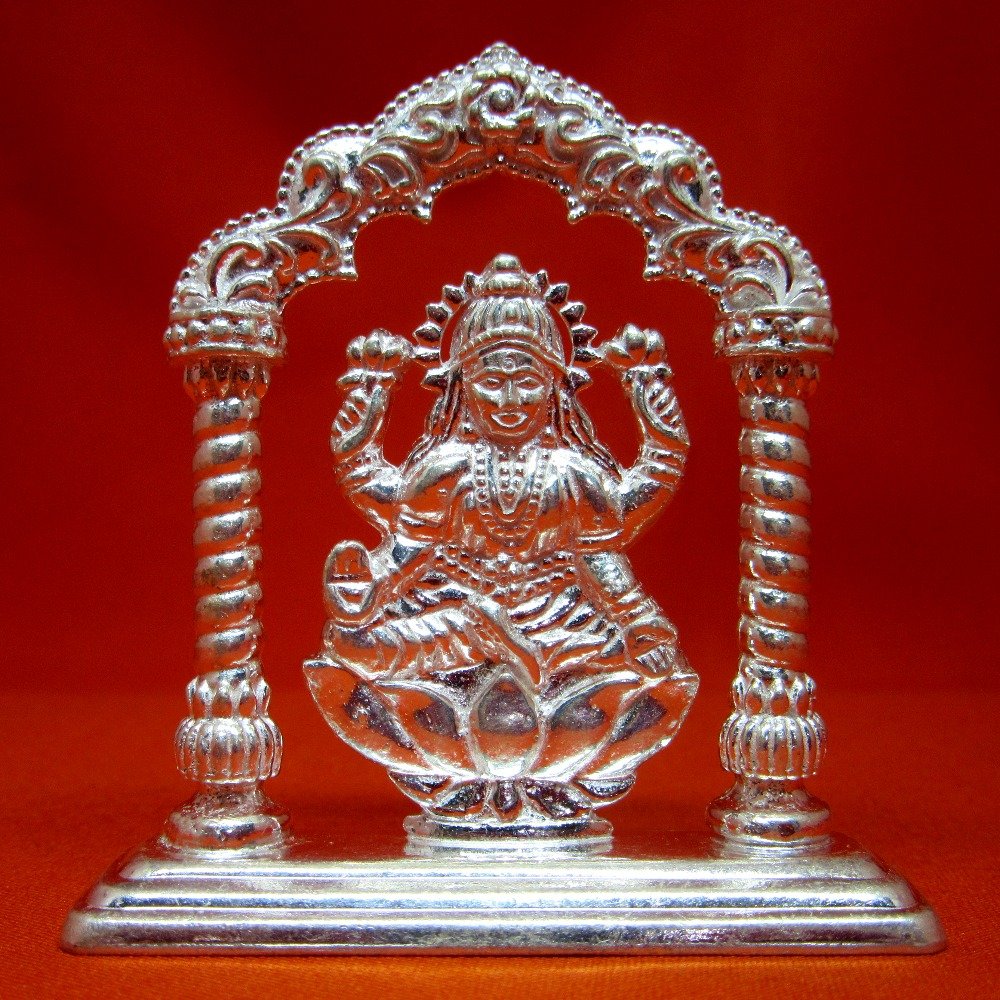 Silver shree lakshmiji merath gate murti