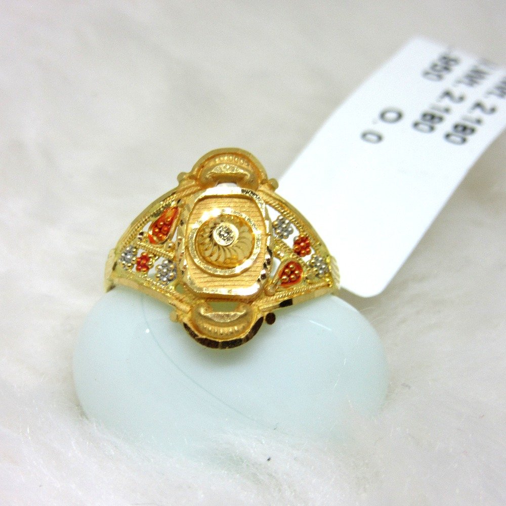 Gold Designer Ladies Ring