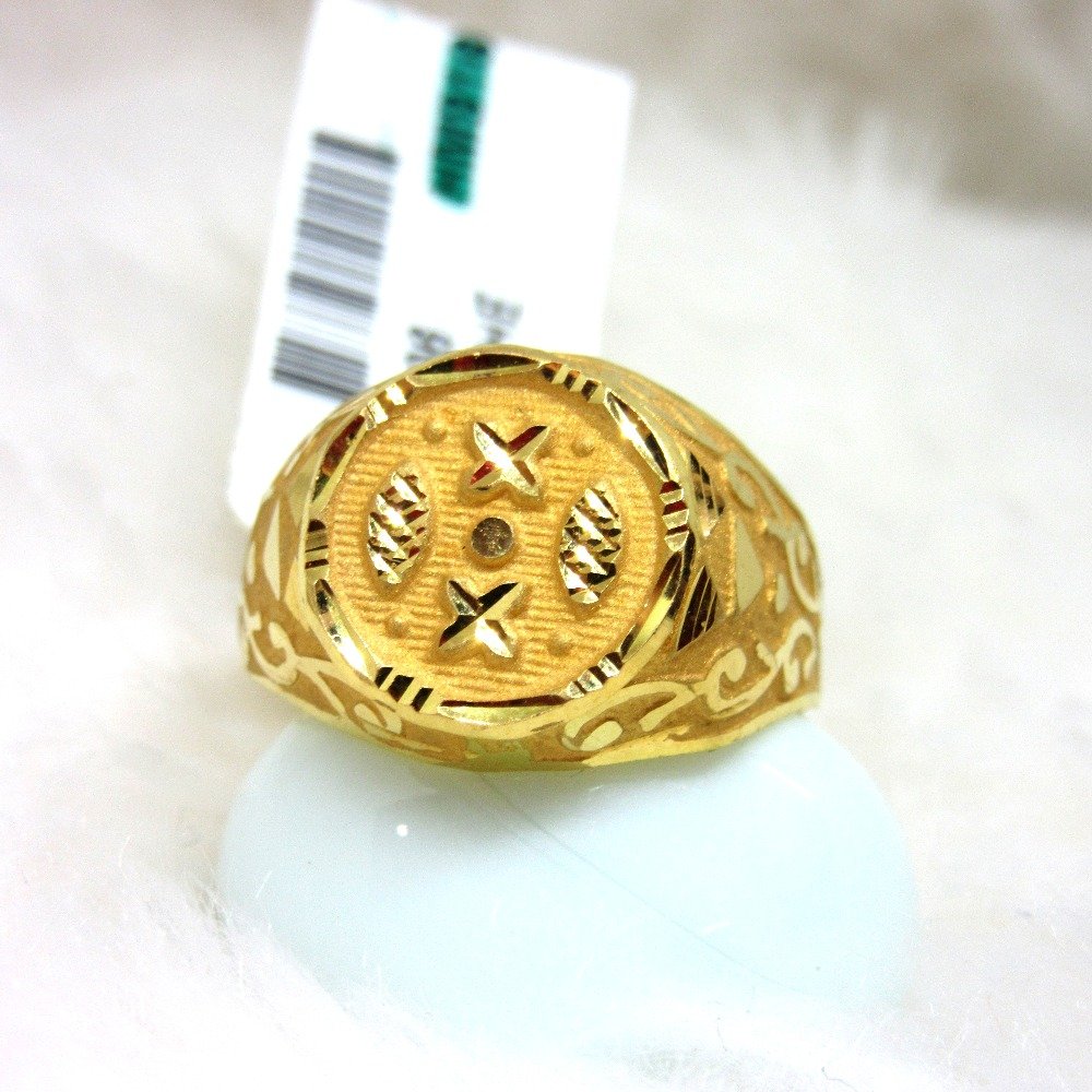 Gold Classic Gents Ring