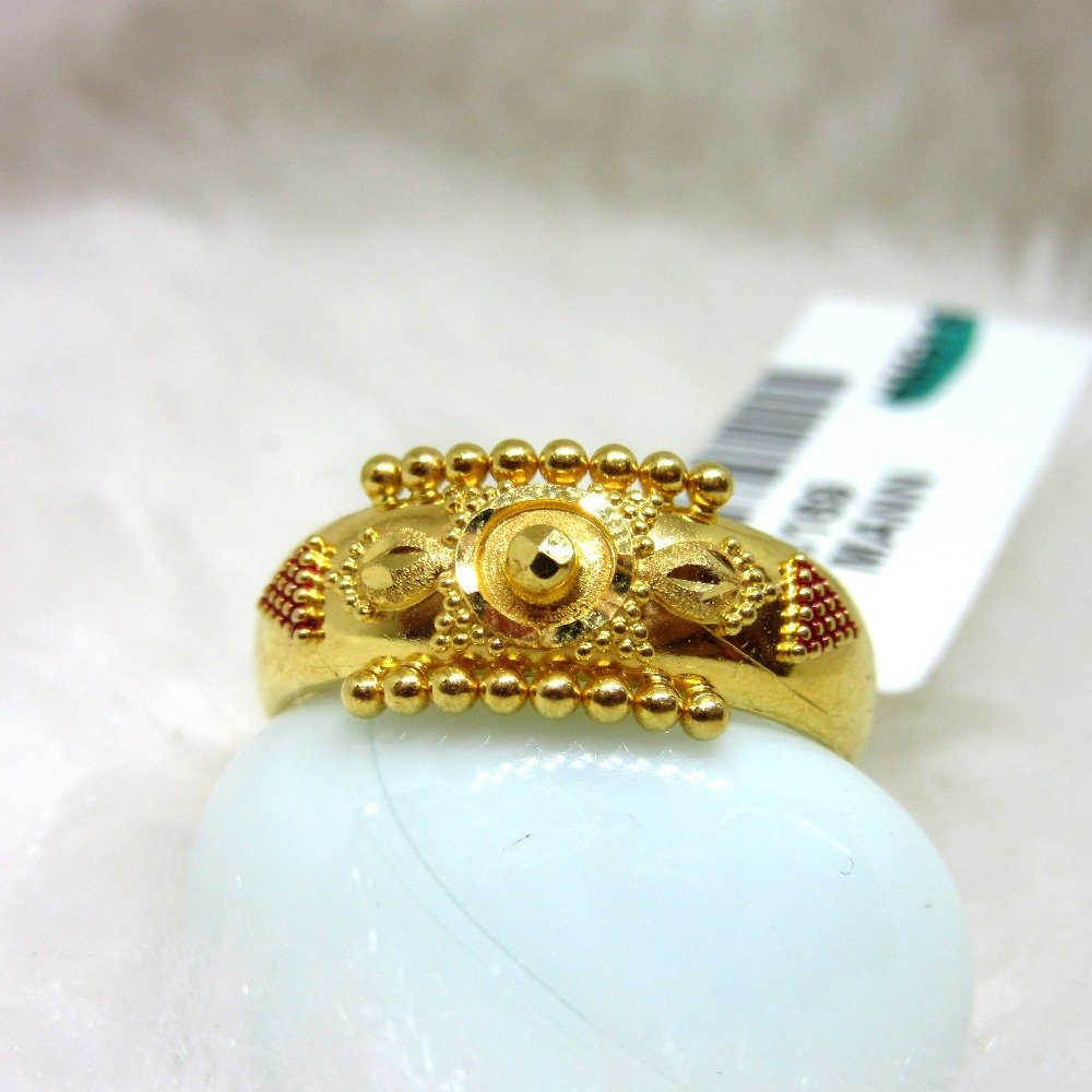 Gold Karda Ladies Ring