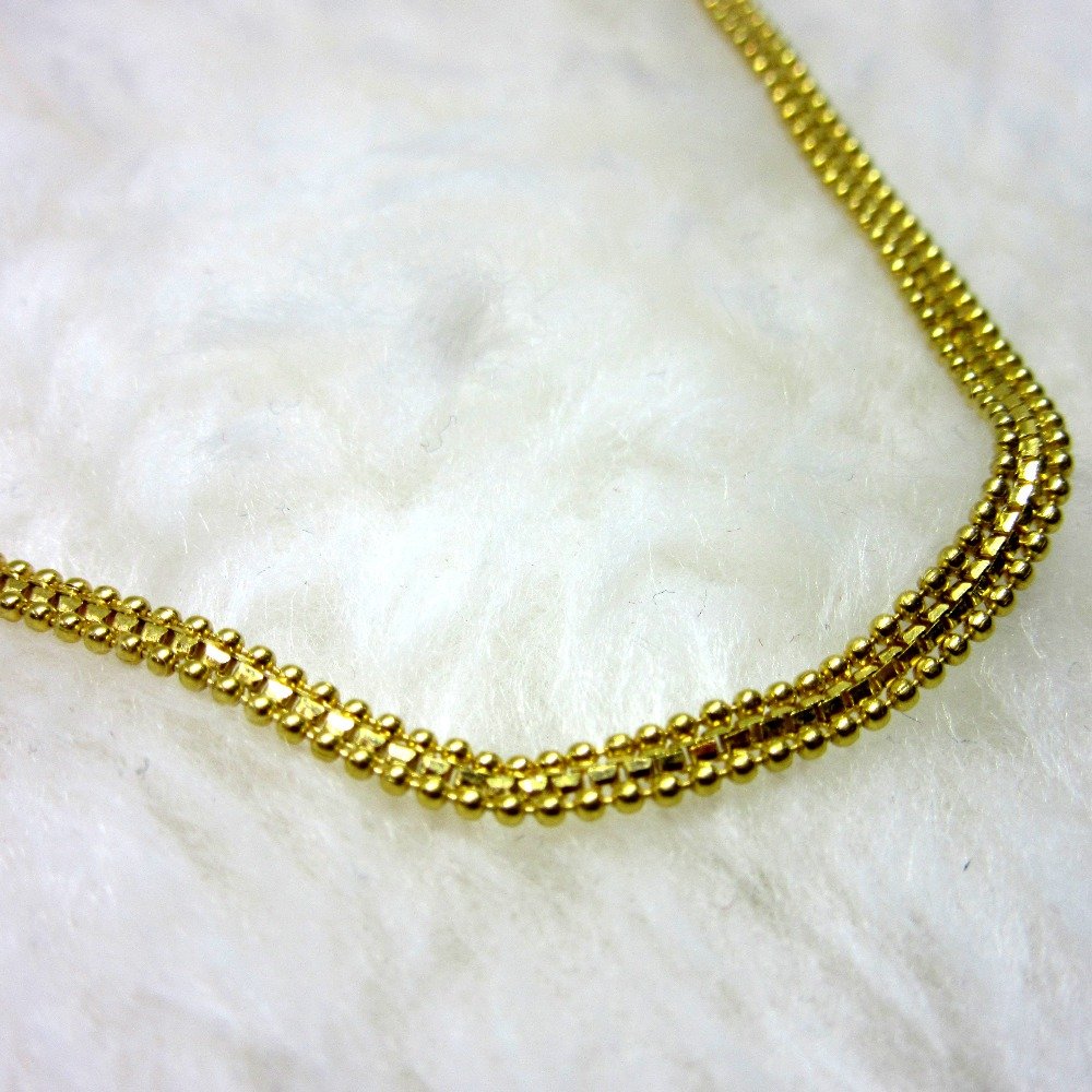 Gold Box Rava Chain