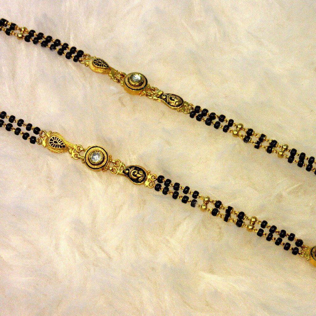 Gold 22k hallmark 916 fancy mangalsutra