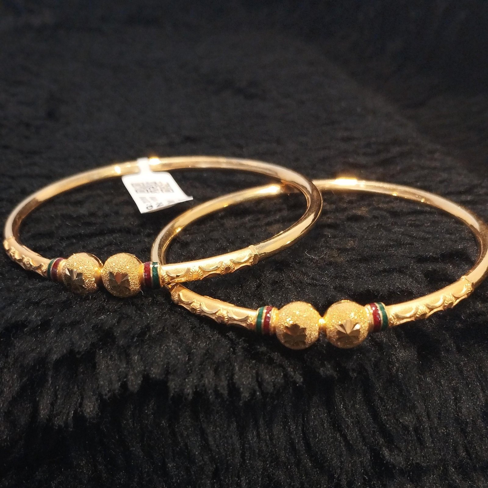 916 Gold Manipuri Bangles