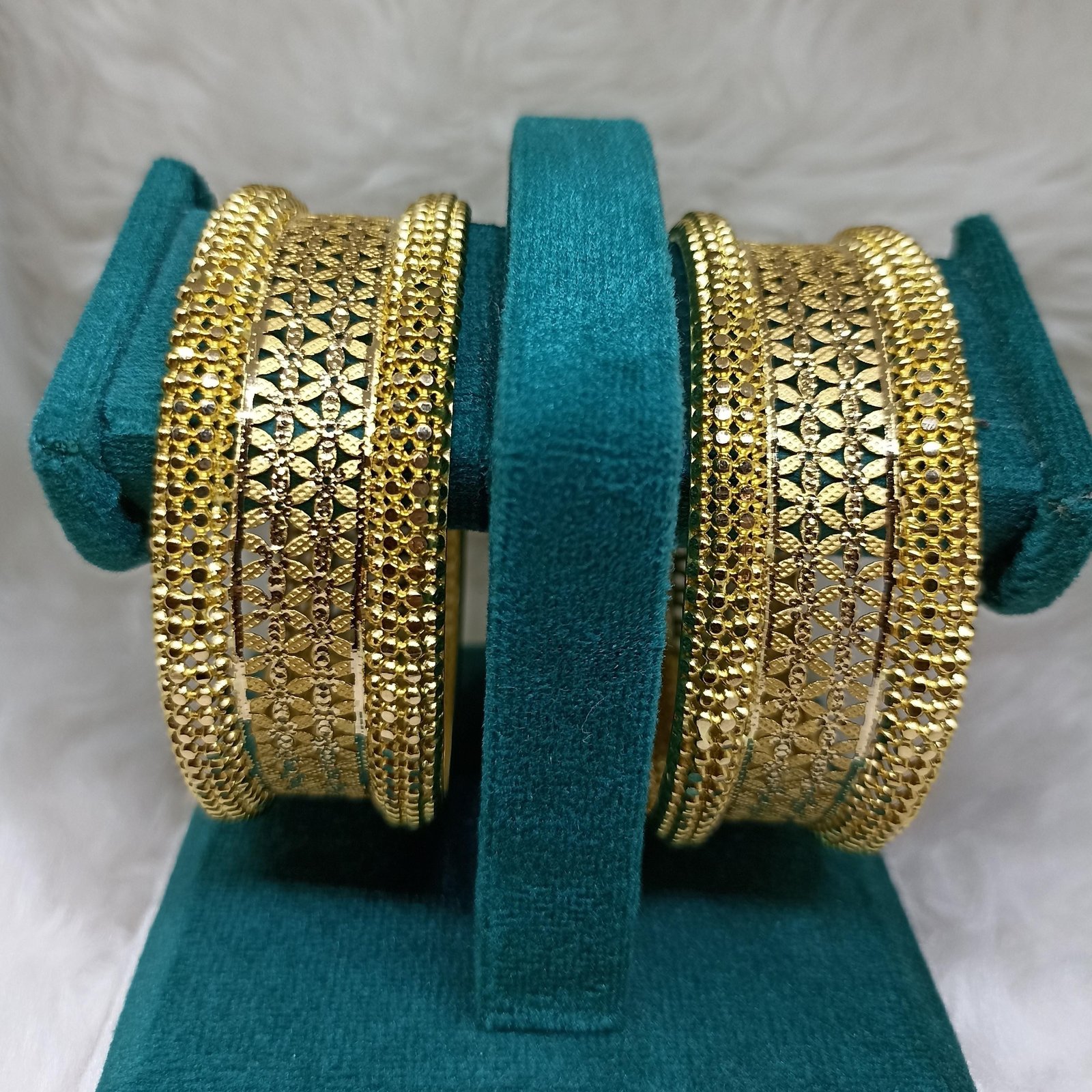 22K Gold Turkis Design Bangles