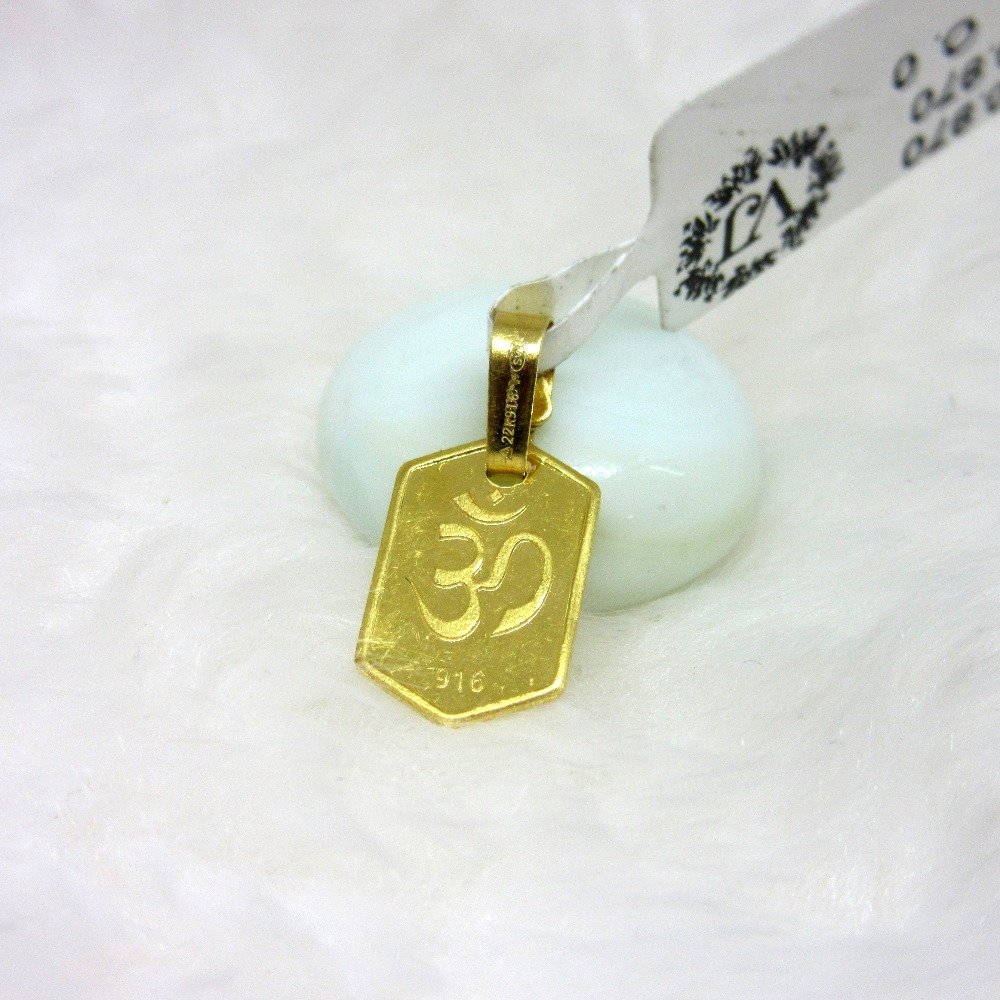 Om Logo Ginni Pendent