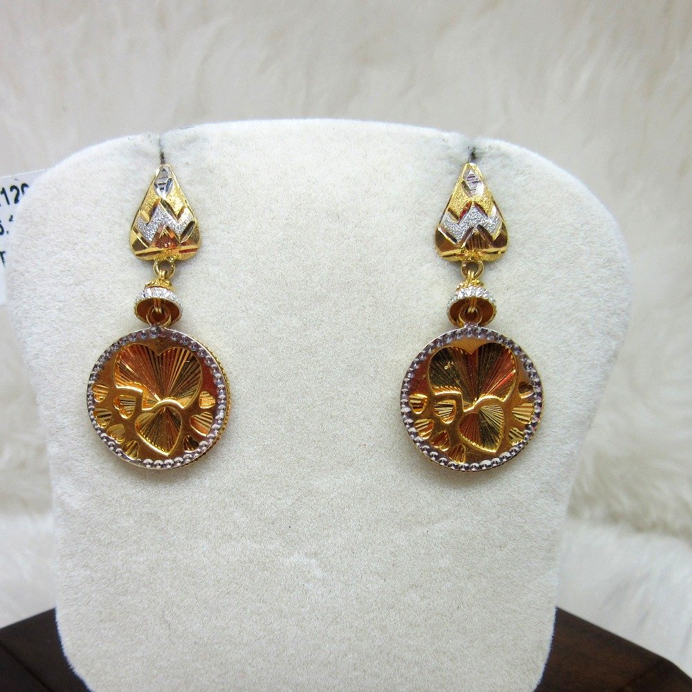 Gold Mirror Style Earring