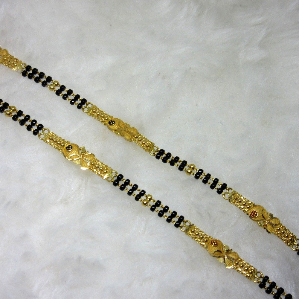 Gold culcutti mangalsutra