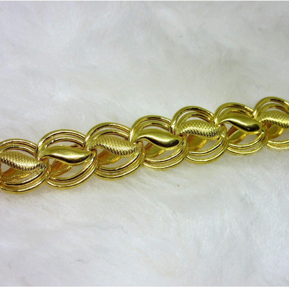 Gold gents bracelet