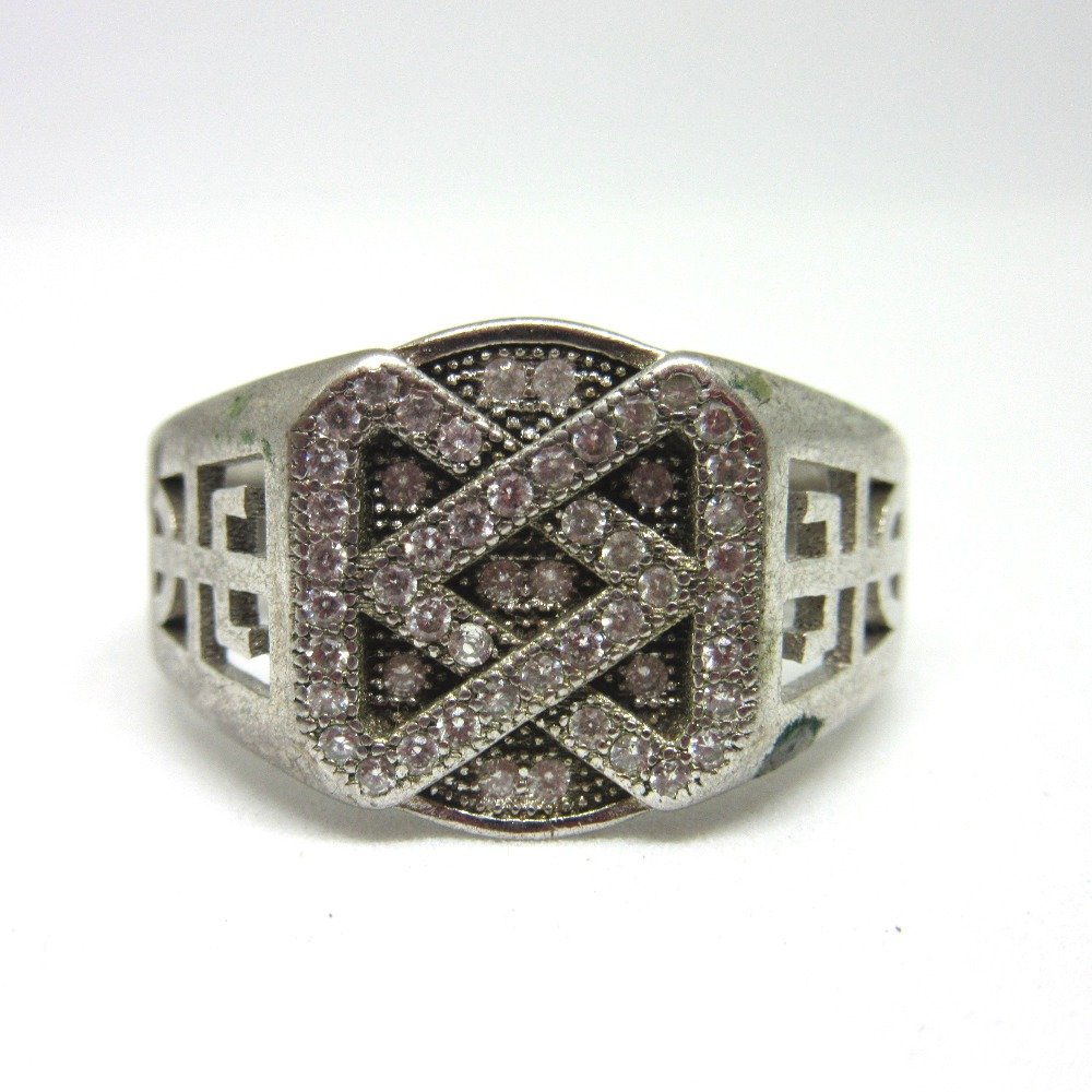 Silver 925 classic design gents ring sr925-114