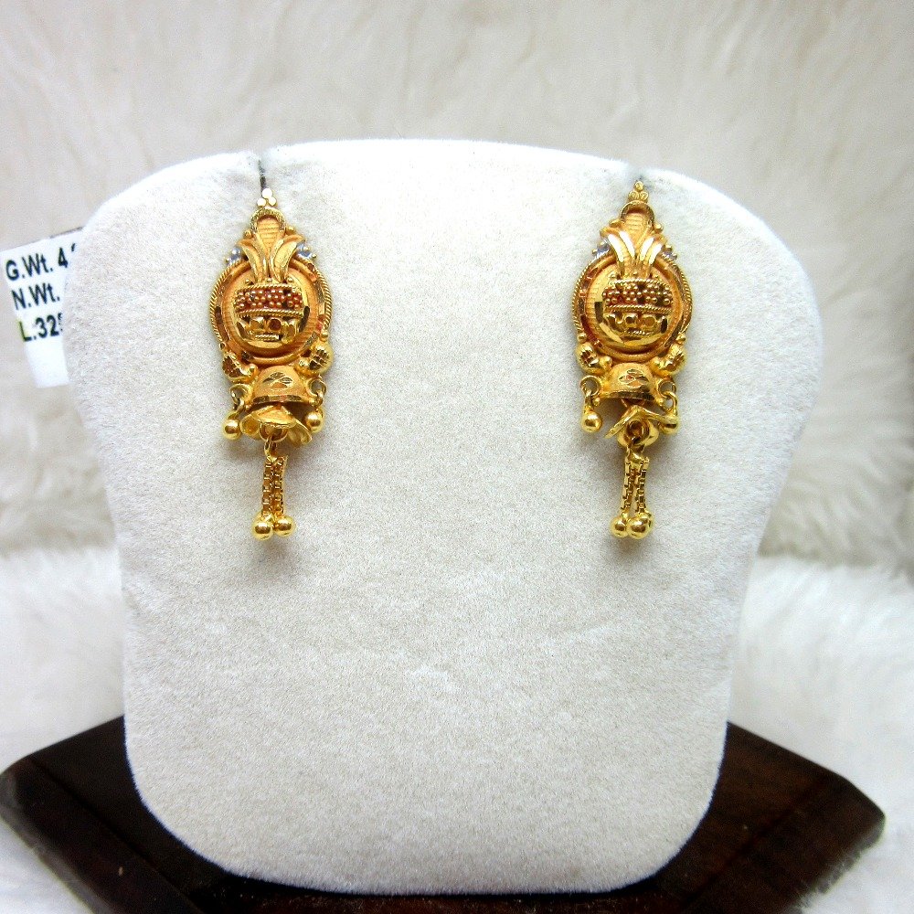 Gold Fancy Earring