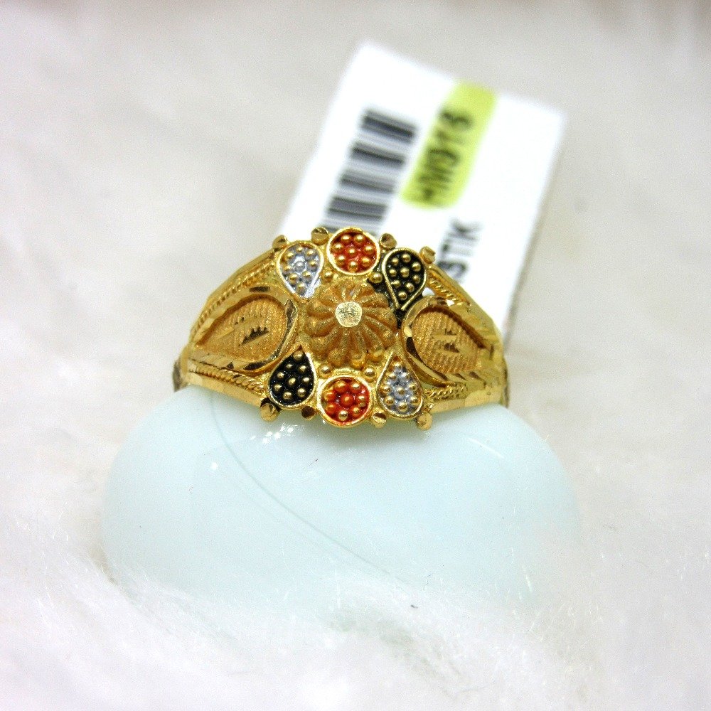 Gold Designer Ladies Ring