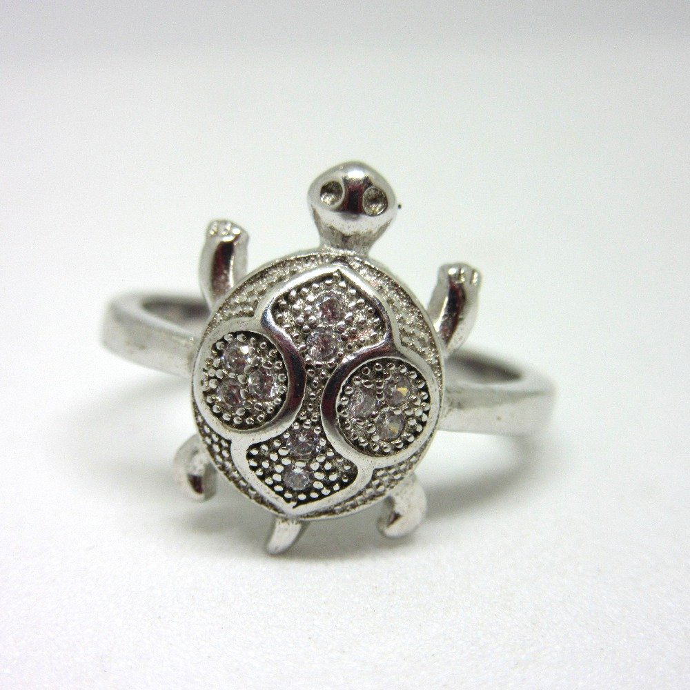 Silver 925 tortoise ring sr925-24