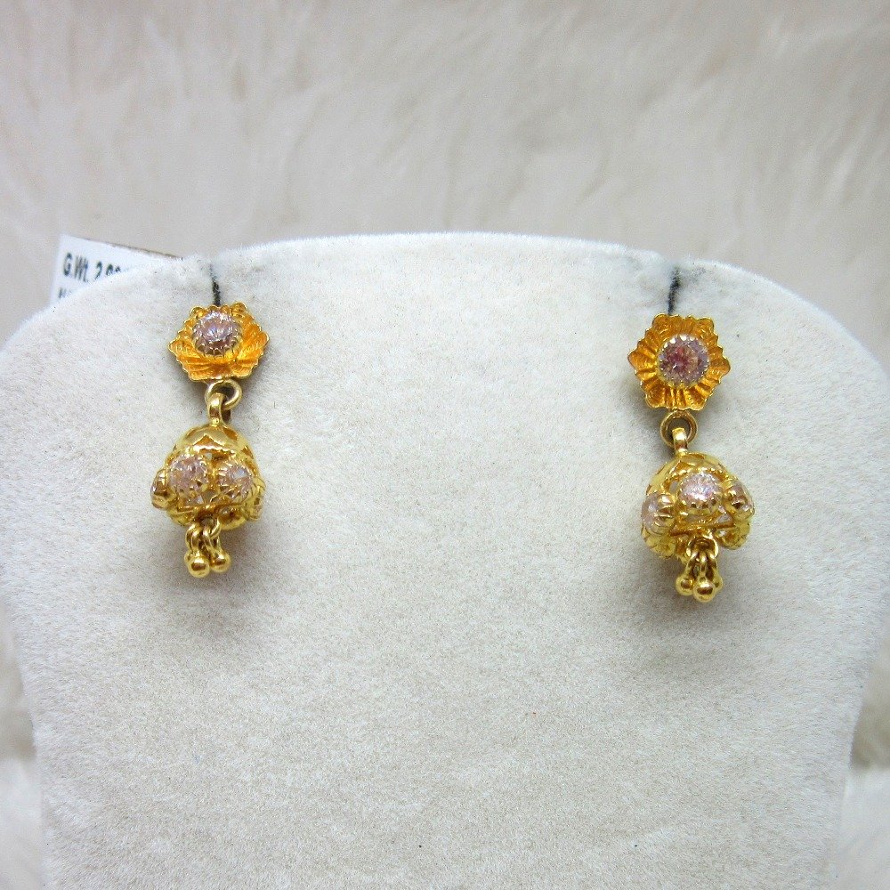 Gold Mini Jummar Earring