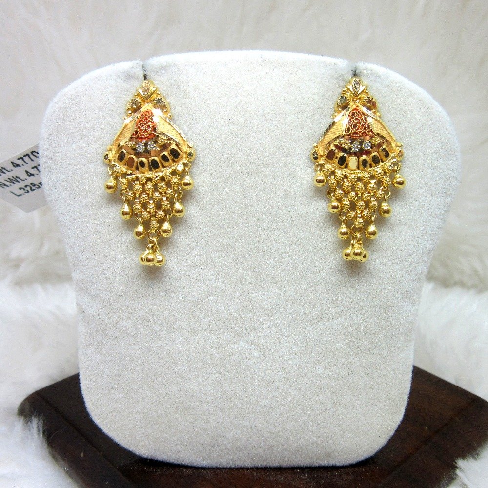 Gold Classic Fancy Earring