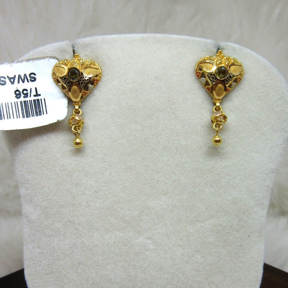 Gold Fancy Earring